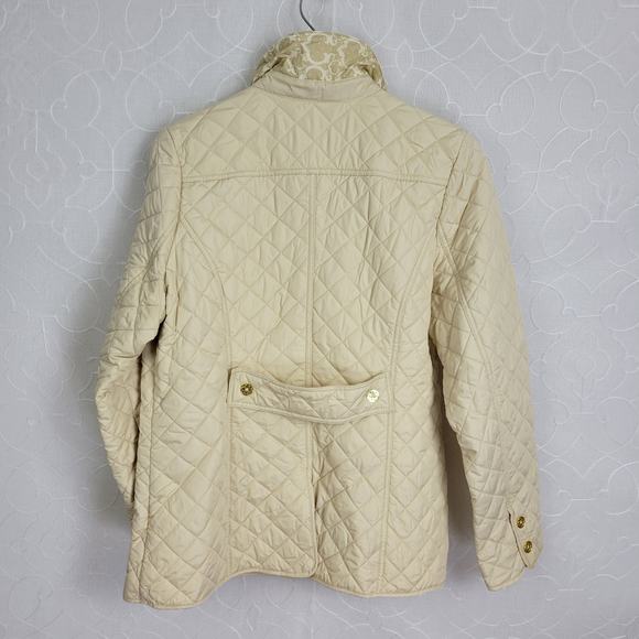 Wonder Womens Jacket Sz 24 White Puff Teddy Quilted Collared Winter Long Sleeve - Picture 3 of 10